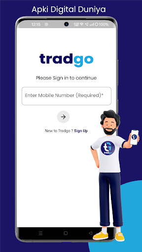 Android application Tradgo Recharge & Bill Payment screenshort