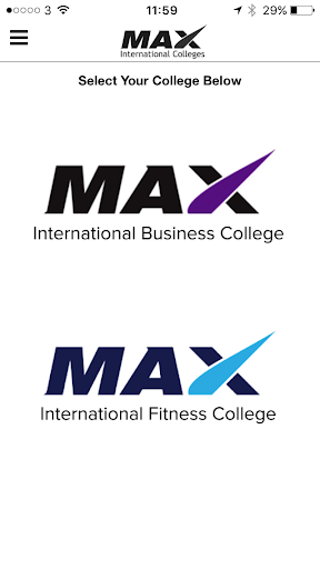 Android application MAX Colleges App screenshort