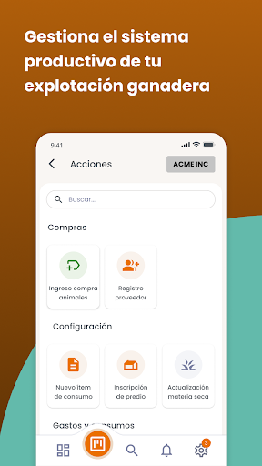Android application Datapec screenshort