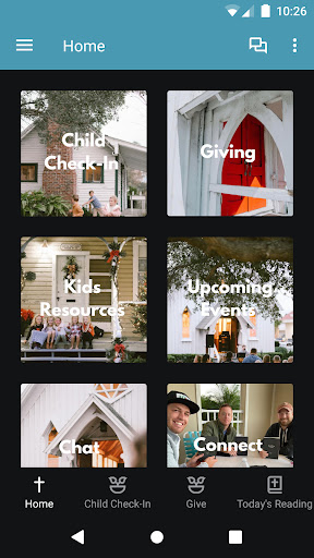 Android application Christ Church Beaches screenshort