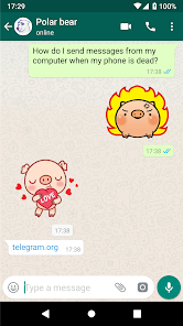 Screenshot 3 WAStickerApps: Pig Stickers android