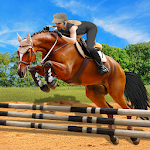 Cover Image of Descargar Horse Riding Simulator 3D : Jockey Mobile Game 1.4 APK