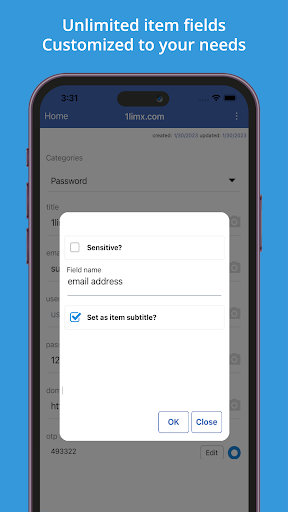 1LimX Data File Encryption