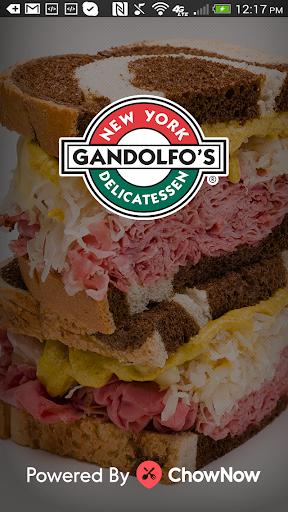 Android application Gandolfo's Delicatessen screenshort