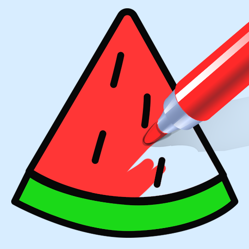 Color Page ASMR  Drawing ART