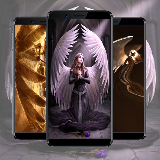 Angel Wallpaper Background logo