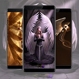 「天使の壁紙の背景」のアイコン画像
