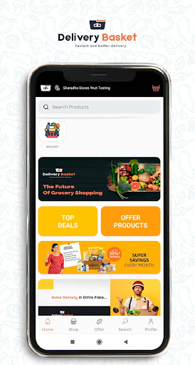 Delivery Basket - Food & Groce Screen 3