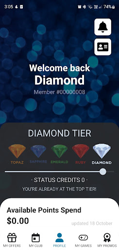 Android application Diggers@The Entrance screenshort