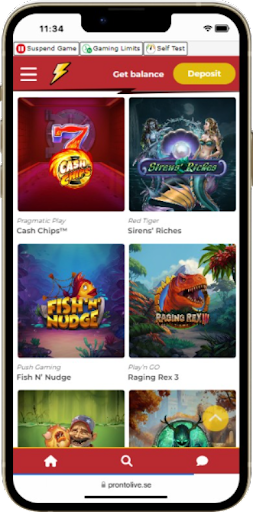 ProntoLive Screen 2