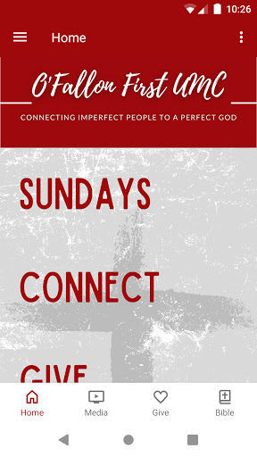 Android application O'Fallon First UMC screenshort