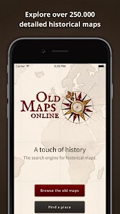 Old Maps: A touch of history Captura de pantalla