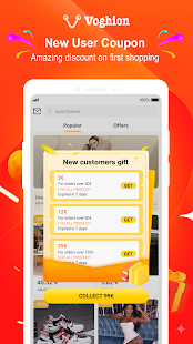 Voghion - Online shopping app 1.3.2 screenshots 1
