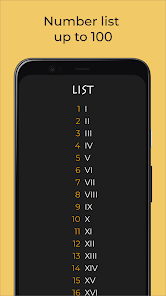 Snímek 4 Roman numerals generator android