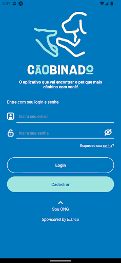 Android application Cãobinado screenshort