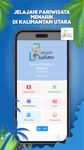 Android application Simpar Kaltara screenshort