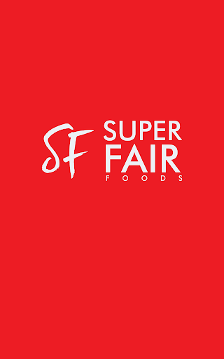 Android application SuperFair Foods screenshort