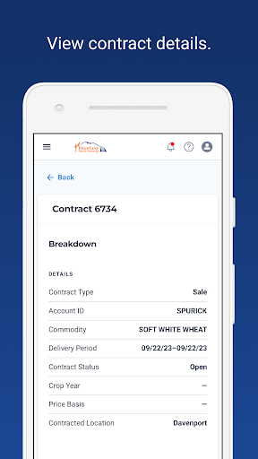 Screenshot of HighLine Grain Growers Inc.