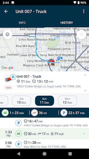 Trackhawk GPS Screen 3