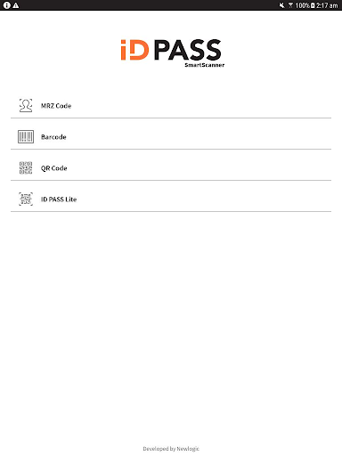 ID PASS SmartScanner Screen 3