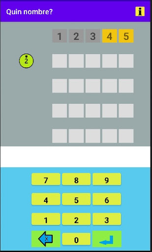 Quin nombre? Screen 3