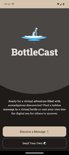 Android application BottleCast screenshort