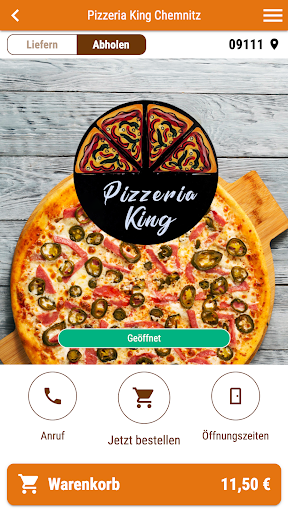 Pizzeria King Chemnitz Screenshot 1 - AppWisp.com