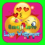 Emoji Love Live Wallpaper HD icon