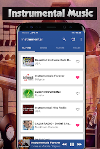Instrumental Music Radio App