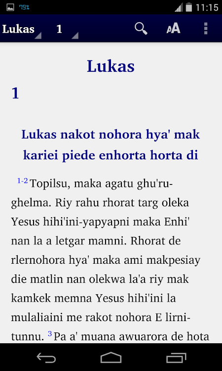 Alkitab Luang - 2.2.3 - (Android)