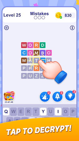 Game screenshot Word Combo:Match Phrase Puzzle mod apk