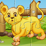 Cover Image of Herunterladen Zoo-Tier-Puzzle-Spiele für Kinder 2.0.3 APK