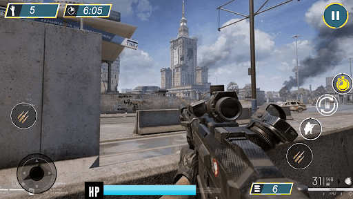 Android application Command Cover Fire Strike screenshort
