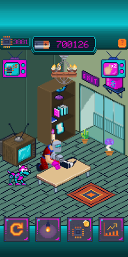 IdlePunk - Idle Clicker Screen 3