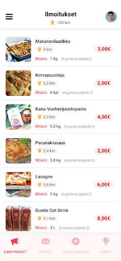 Foodeli.fi Screen 2