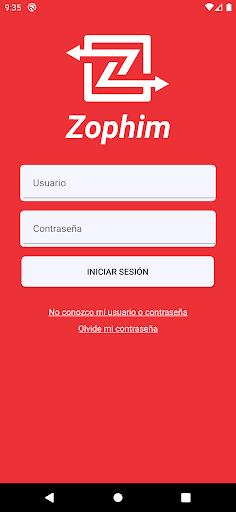 Android application Zophim screenshort