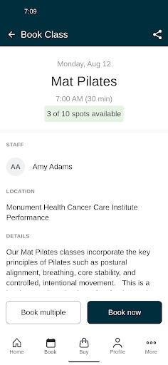 Screenshot of Sports Performance Institute