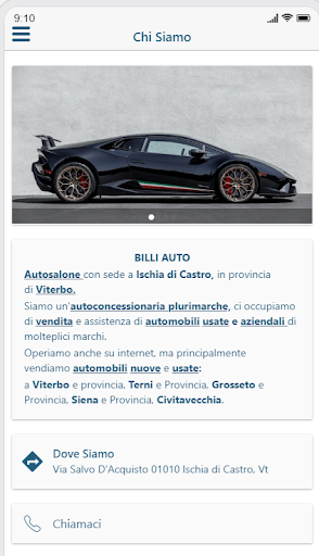 Billi Auto Screen 2