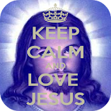 Keep Calm and Love Jeus icon