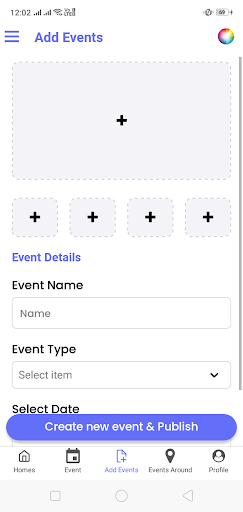 Event-Planner | Ticket Booking Screen 3