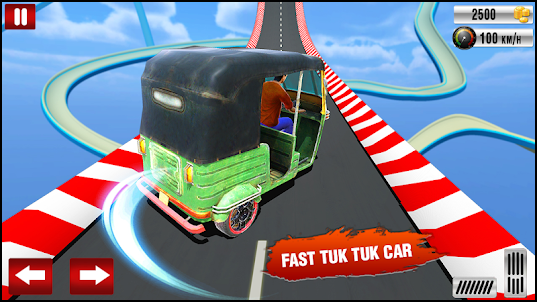 Tuk Driver: لعبه سيارتك تفحيط