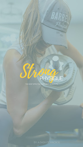 Android application Strong Physique screenshort