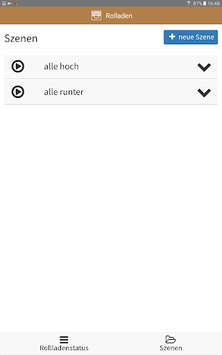 escos Rollladen Screen 2