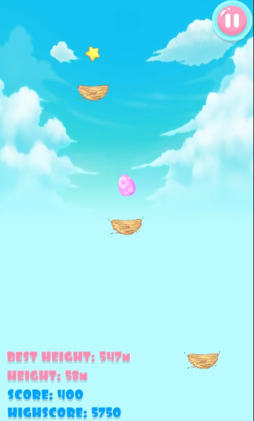 #1. Toss The Egg (Android) De: WizCod Gamez