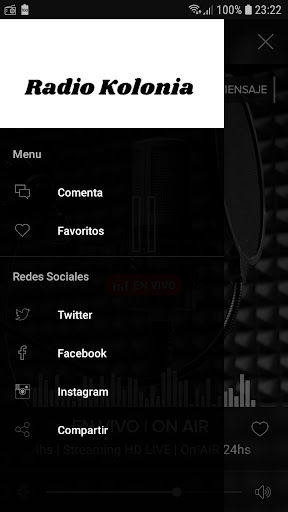 Radio Kolonia Screen 2
