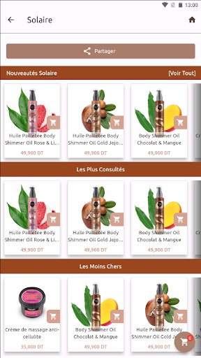 Natura Store Screen 3