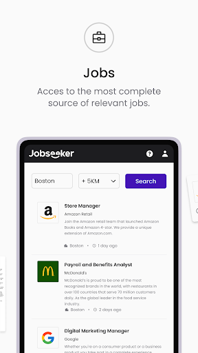 Jobseeker Screenshot 4 - AppWisp.com