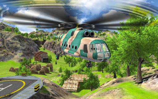 Android application Helicopter Simulator Rescue screenshort