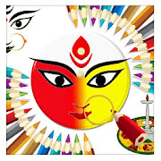 Durga Navaratri Colouring - Greetings