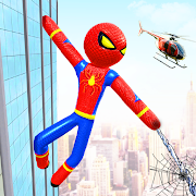 Flying Stickman Hero Games